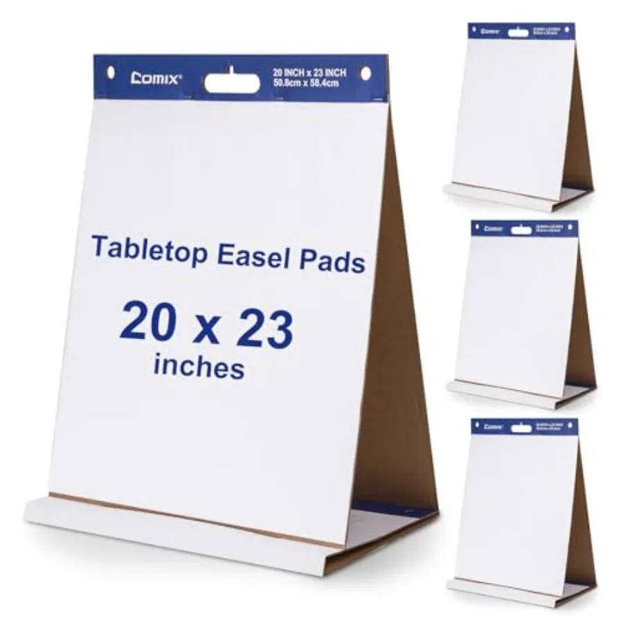 Sticky Portable Tabletop Easel Pads 20 x 23 Inches Flip Chart Paper for Teachers Students Businessmen Office Workers 20 Sheets/
Sticky Portable Tabletop Easel Pads 20 x 23 Inches Flip Chart Paper for Teachers Students Businessmen Office Workers 20 Sheets/