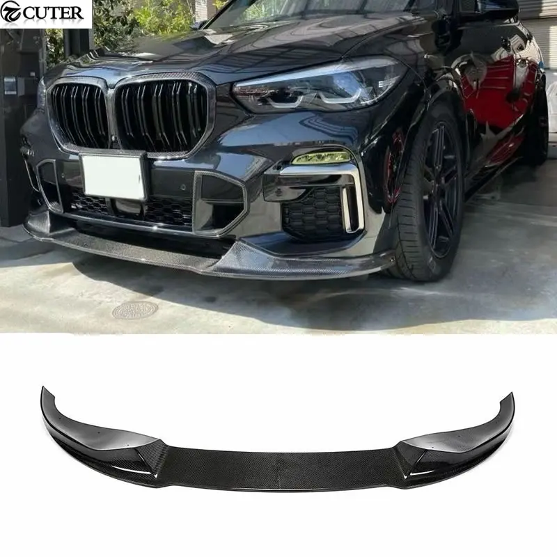 G05 X5 Carbon Fiber Front Bumper Lip Splitter for BMW G05 X5 M-TECH Car Body Kit 2020
G05 X5 Carbon Fiber Front Bumper Lip Splitter for BMW G05 X5 M-TECH Car Body Kit 2020