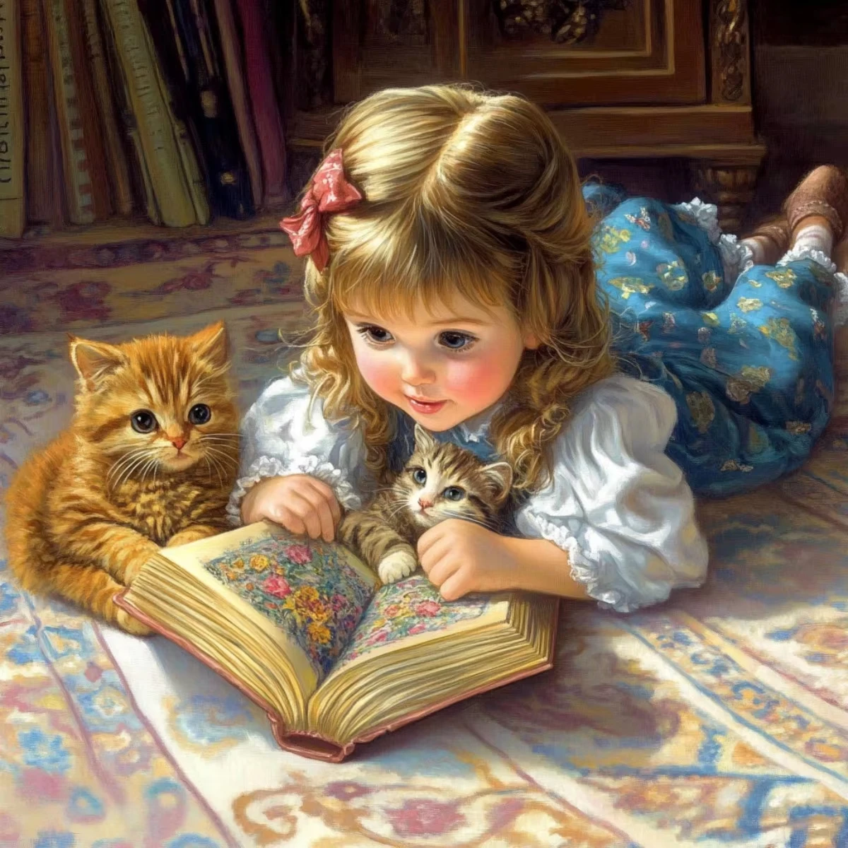 Cute Girl 500PCS/1024 PCS Jigsaw Puzzles Relaxing Family Activity Games for Living Room Home Decor Gift
Cute Girl 500PCS/1024 PCS Jigsaw Puzzles Relaxing Family Activity Games for Living Room Home Decor Gift