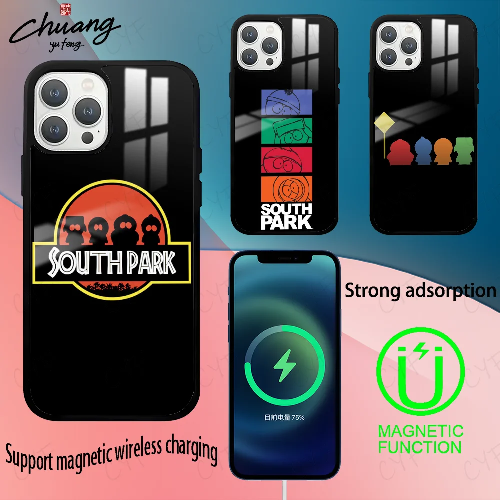 S-South Cartoon Park Phone Case For 11 12 13 14 15 16Pro Max mini Plus strong magnetic attraction Phone Cover
S-South Cartoon Park Phone Case For 11 12 13 14 15 16Pro Max mini Plus strong magnetic attraction Phone Cover