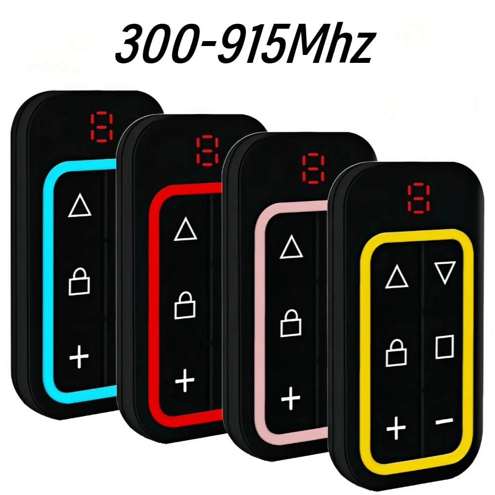 Wireless Duplicator 8CH Remote Control 300-915mhz Multi-frequency Garage Door Rechargeable 433MHZ 868MHz Copy Gate Controller
Wireless Duplicator 8CH Remote Control 300-915mhz Multi-frequency Garage Door Rechargeable 433MHZ 868MHz Copy Gate Controller