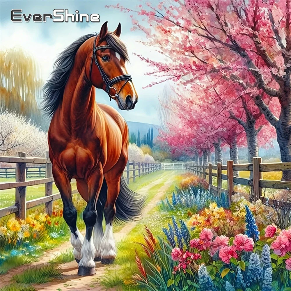 EverShine Full Square Diamond Embroidery Horse Animal Picture Rhinestones Mosaic Tree Painting Flower Home Bedroom Wall Artwork
EverShine Full Square Diamond Embroidery Horse Animal Picture Rhinestones Mosaic Tree Painting Flower Home Bedroom Wall Artwork