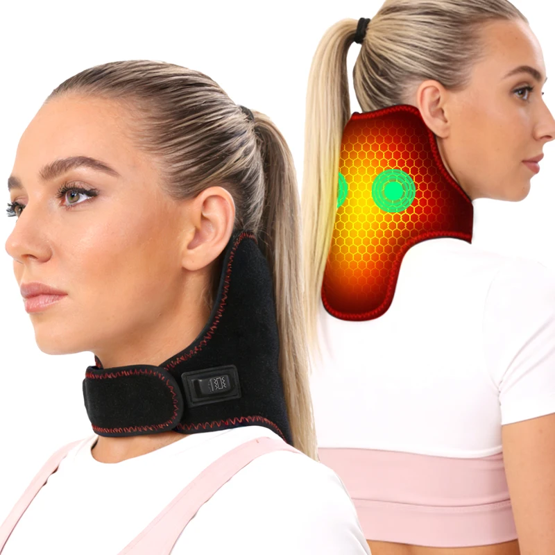 Heating Neck Support- Vibration Massager Hot Compress Relieves Joint Pain Discomfort overuse injury 3-Level Timer USB Port
Heating Neck Support- Vibration Massager Hot Compress Relieves Joint Pain Discomfort overuse injury 3-Level Timer USB Port