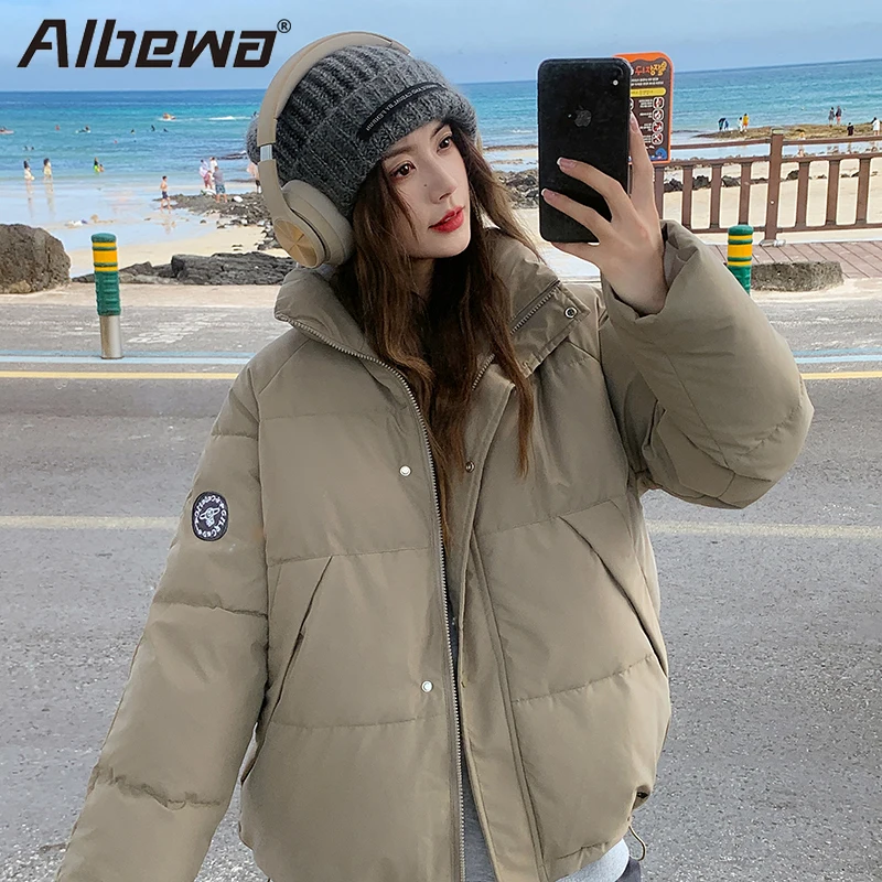 ALBEWA Winter Jackets Parkas for Women 2023 Vintage Thick Warm Padded Long Sleeve Korean Casual Feminina Loose Coats Outerwear
ALBEWA Winter Jackets Parkas for Women 2023 Vintage Thick Warm Padded Long Sleeve Korean Casual Feminina Loose Coats Outerwear