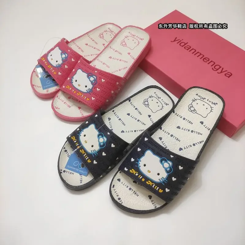 Sanrio hello kitty summer Slippers Girl Home Cute Non-slip Slippers Comfortable Bathroom Slippers
Sanrio hello kitty summer Slippers Girl Home Cute Non-slip Slippers Comfortable Bathroom Slippers