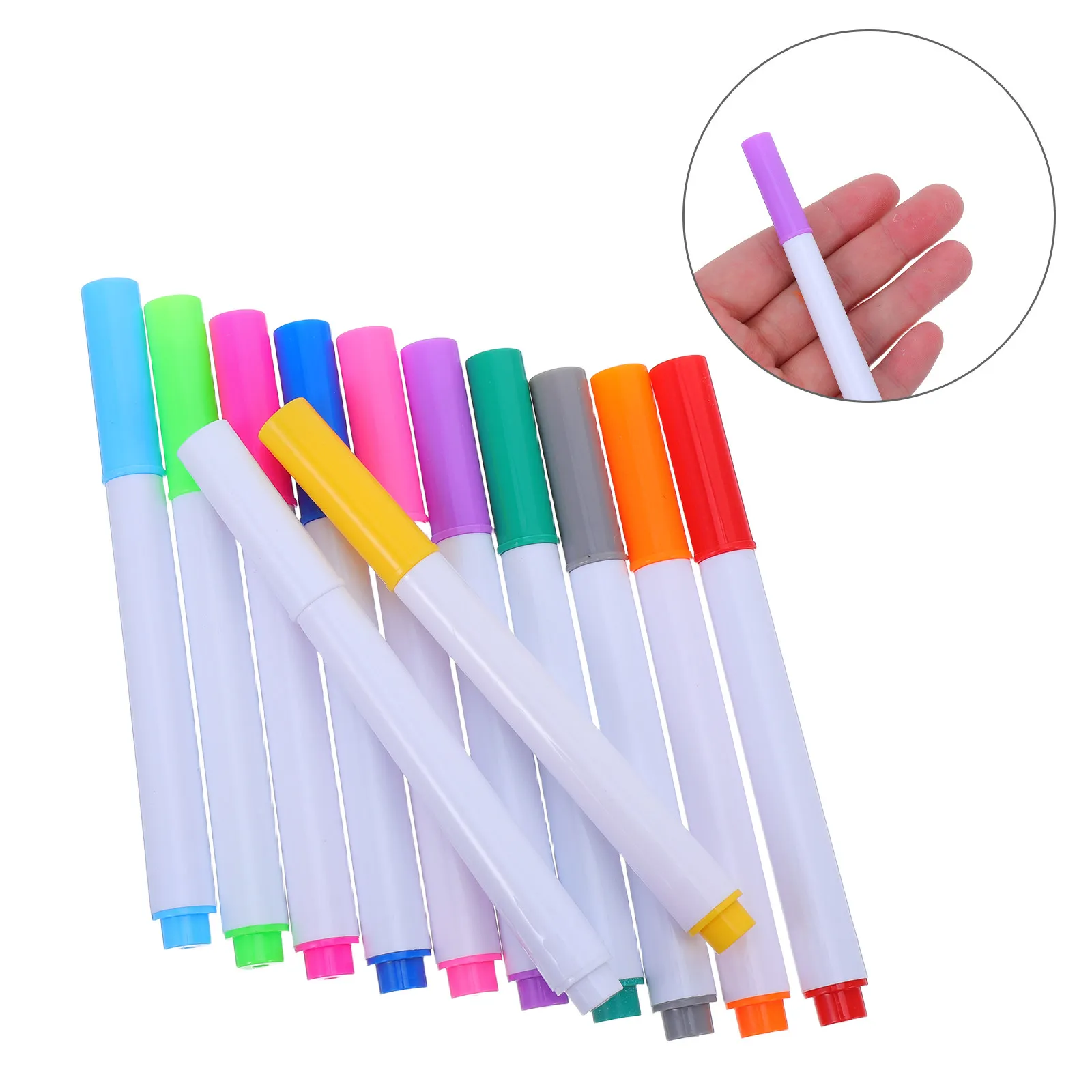 36Pcs Liquid Chalk Pens Erasable Washable Fine Tip Chalk Markers for Blackboards Whiteboards Restaurant Menu
36Pcs Liquid Chalk Pens Erasable Washable Fine Tip Chalk Markers for Blackboards Whiteboards Restaurant Menu