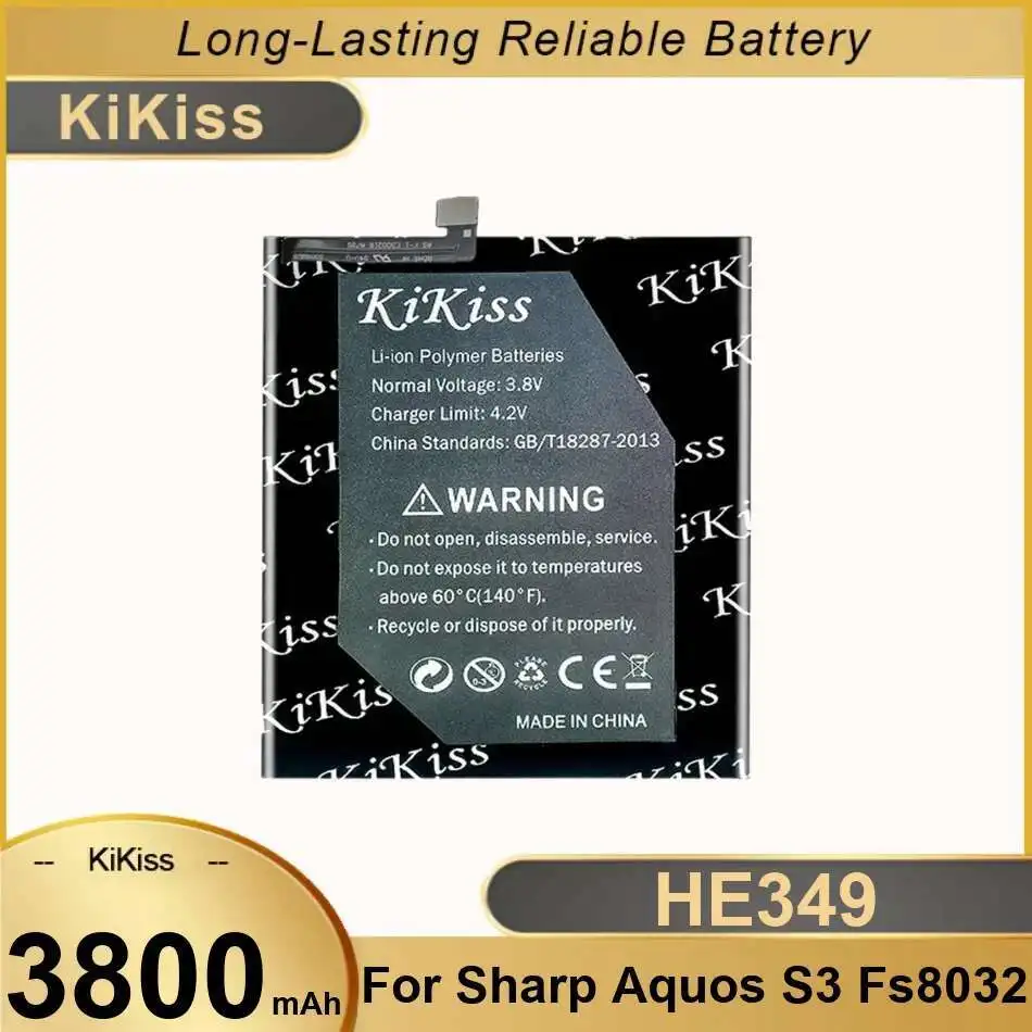 Для Sharp Aquos S3 fs8032 3800 мАч HE349 экологически чистый аккумулятор мобильного телефона
Для Sharp Aquos S3 fs8032 3800 мАч HE349 экологически чистый аккумулятор мобильного телефона