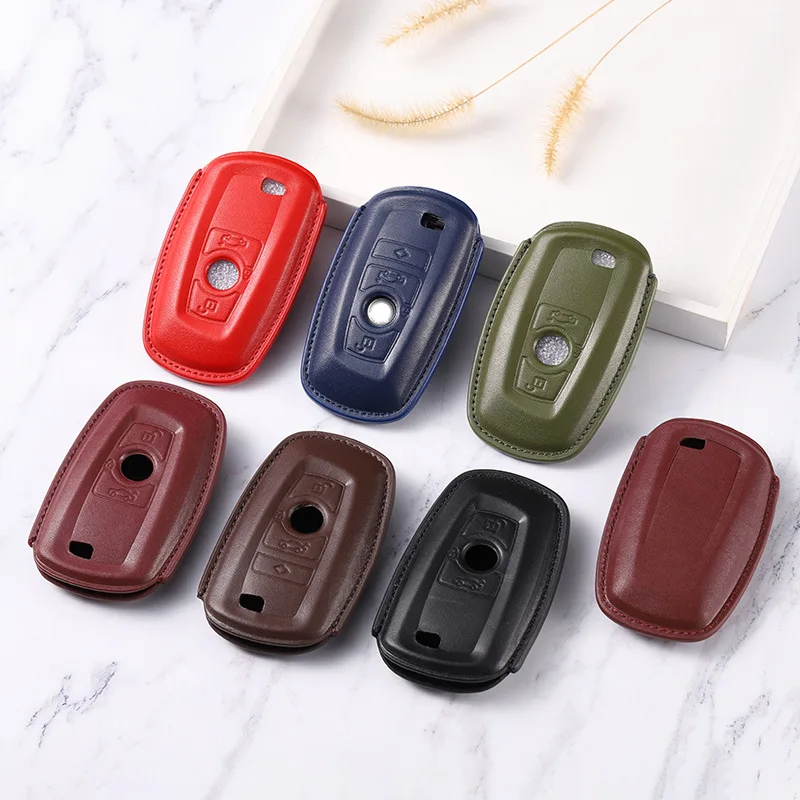 Fashion Modern Simple Car Key case For BMW suitable for X1/3/X5/X6/2/5/6/7 series and GT models Top Grain Leather
Fashion Modern Simple Car Key case For BMW suitable for X1/3/X5/X6/2/5/6/7 series and GT models Top Grain Leather