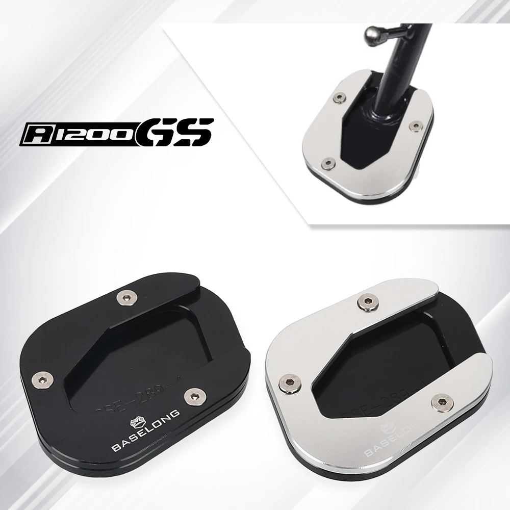 GS1200 Motorcycle Accessories Side Stand Enlarger Kickstand Extension Plate Pad For BMW R1200GS R 1200 GS 2004 - 2010 2011 2012
GS1200 Motorcycle Accessories Side Stand Enlarger Kickstand Extension Plate Pad For BMW R1200GS R 1200 GS 2004 - 2010 2011 2012
