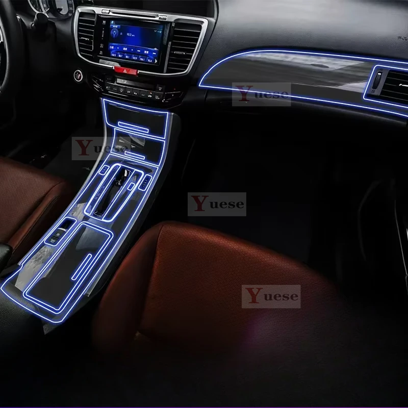 Для Honda Accord 2013-2017 защитная наклейка для салона автомобиля, центральная консоль, приборная панель, прозрачная пленка из ТПУ
Для Honda Accord 2013-2017 защитная наклейка для салона автомобиля, центральная консоль, приборная панель, прозрачная пленка из ТПУ