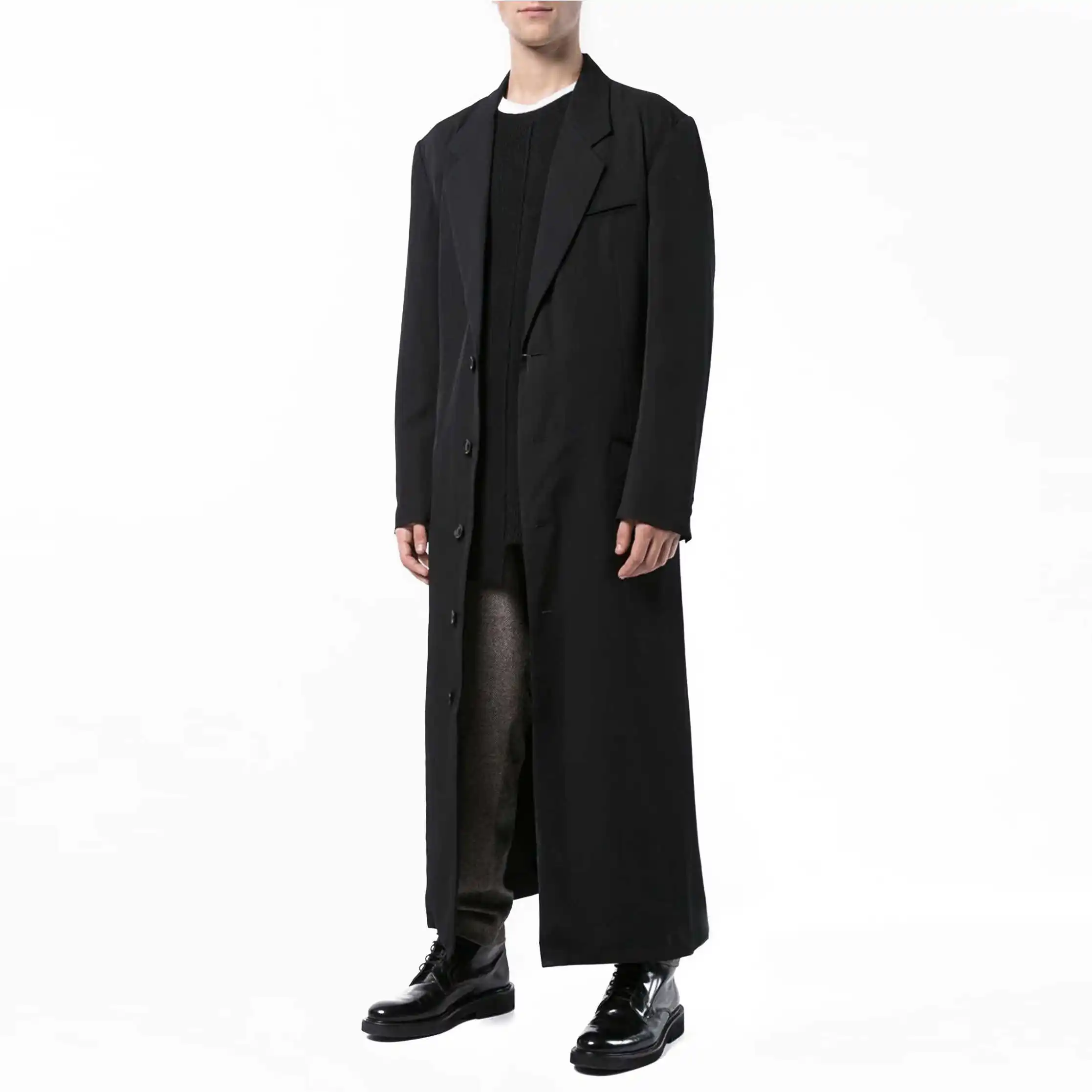 YOJI OOAK ICON LONGCOAT Шерстяное шерстяное пальто Костюм Тренч Академия длинное мужское пальто
YOJI OOAK ICON LONGCOAT Шерстяное шерстяное пальто Костюм Тренч Академия длинное мужское пальто