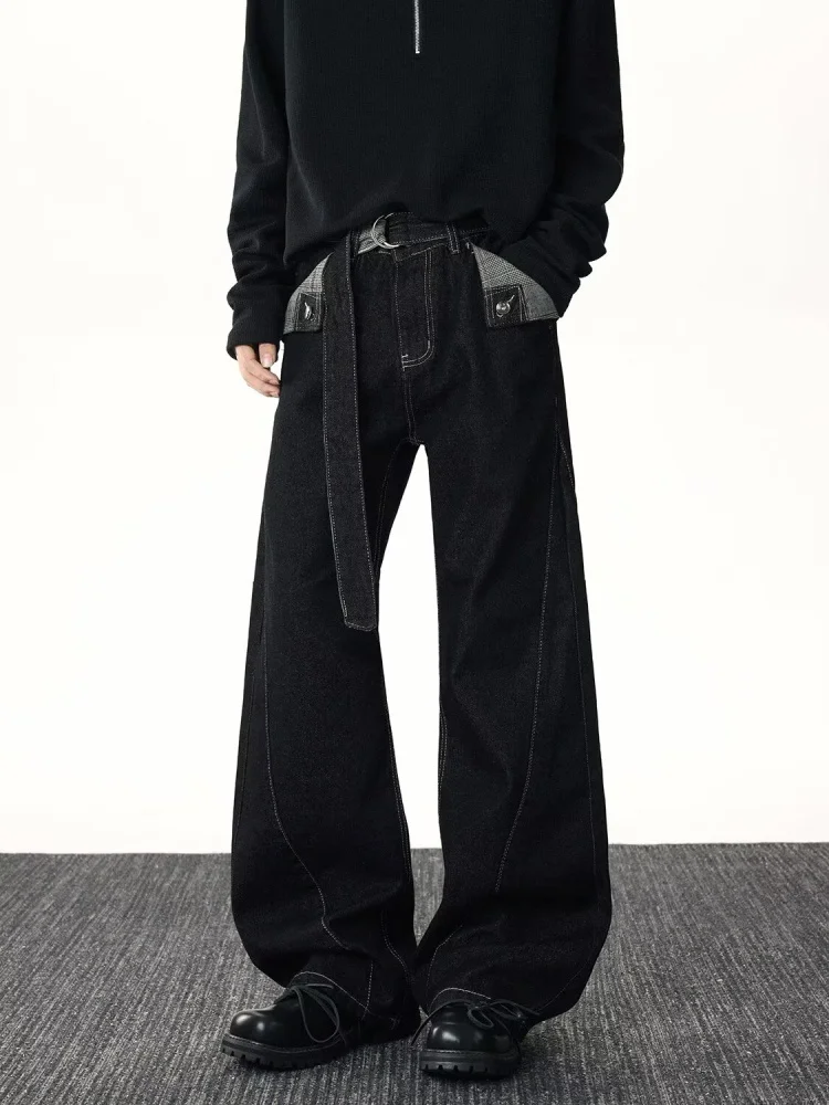 Ropa Y2K 2021, модные клетчатые лоскутные черные повседневные мешковатые джинсы, брюки, мужская одежда, прямые хлопковые длинные брюки Pantalon Hombre
Ropa Y2K 2021, модные клетчатые лоскутные черные повседневные мешковатые джинсы, брюки, мужская одежда, прямые хлопковые длинные брюки Pantalon Hombre