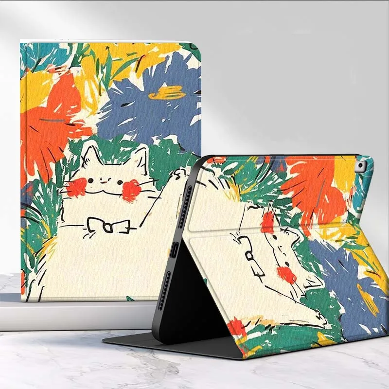 Cat Flower Sea Illustration Case For iPad Air Mini 9.7 2 4 5 11 6th 7th gen 13 3 1 2 4 5 6 7 7.9 10.9 10.5 Inch Tablet
Cat Flower Sea Illustration Case For iPad Air Mini 9.7 2 4 5 11 6th 7th gen 13 3 1 2 4 5 6 7 7.9 10.9 10.5 Inch Tablet
