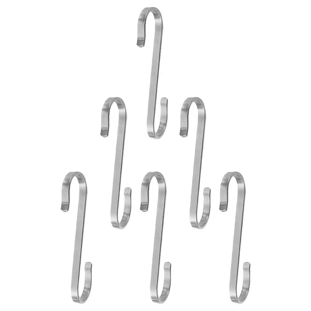 Stainless Steel Hooks for Kitchen Bathroom Storage Pots Pans Jeans Mugs Without Screws Hanging Hanger
Stainless Steel Hooks for Kitchen Bathroom Storage Pots Pans Jeans Mugs Without Screws Hanging Hanger