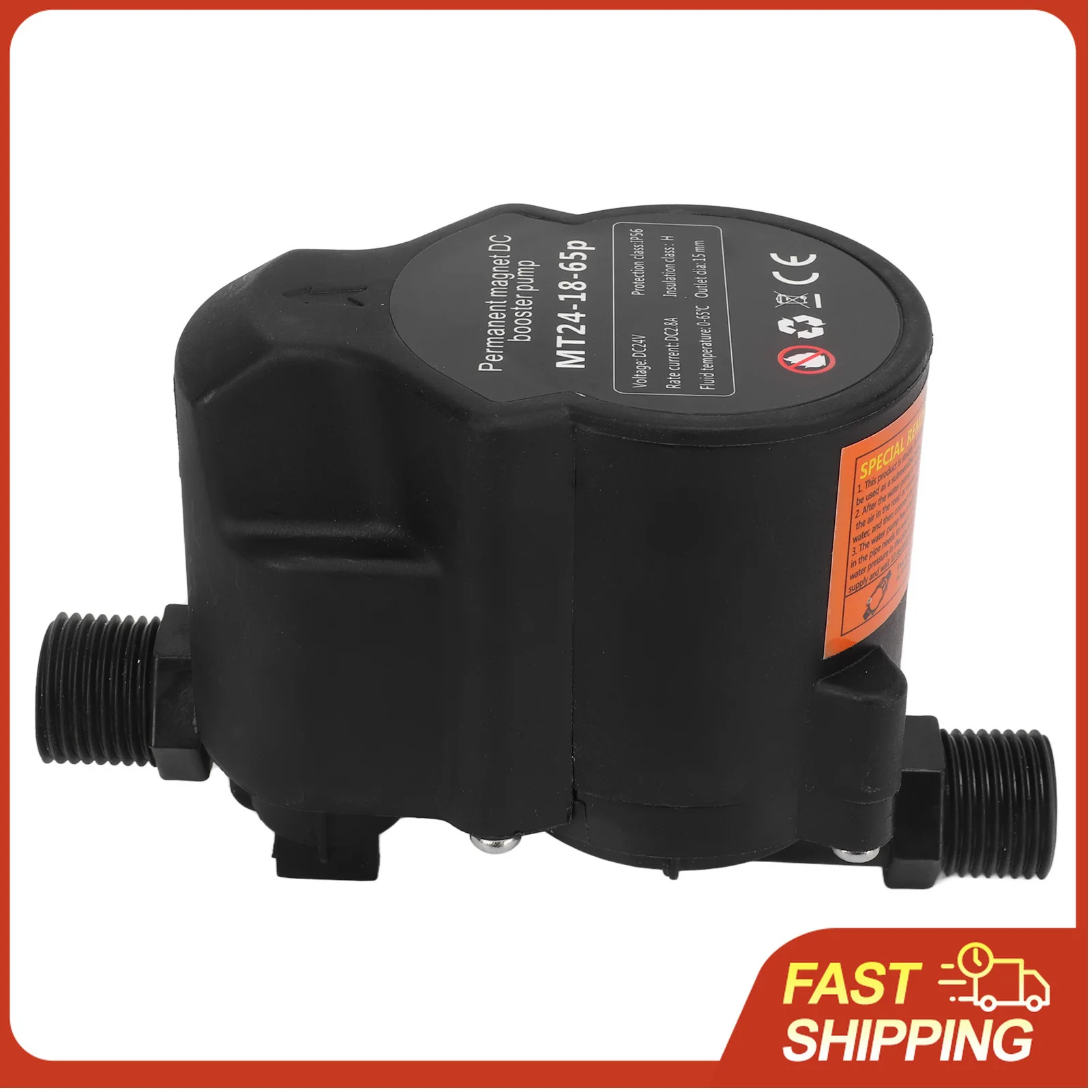 Water Pressure Booster Pump Automatic Induction Low Noise Shower Boosting Pump for Bathroom DC24V Water Pressure Booster Pump
Water Pressure Booster Pump Automatic Induction Low Noise Shower Boosting Pump for Bathroom DC24V Water Pressure Booster Pump