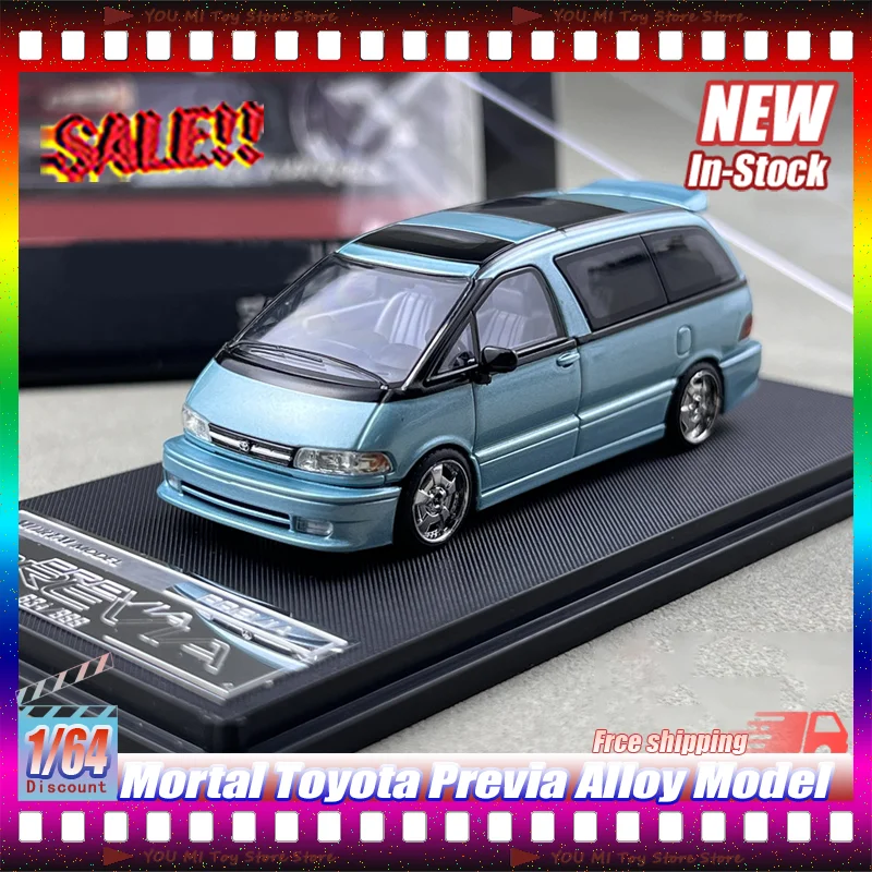 New 1:64 In Stock Mortal Toyota Previa Alloy Die-Casting Car Model For Collection Enthusiasts Home Office Display Decoration Toy
New 1:64 In Stock Mortal Toyota Previa Alloy Die-Casting Car Model For Collection Enthusiasts Home Office Display Decoration Toy