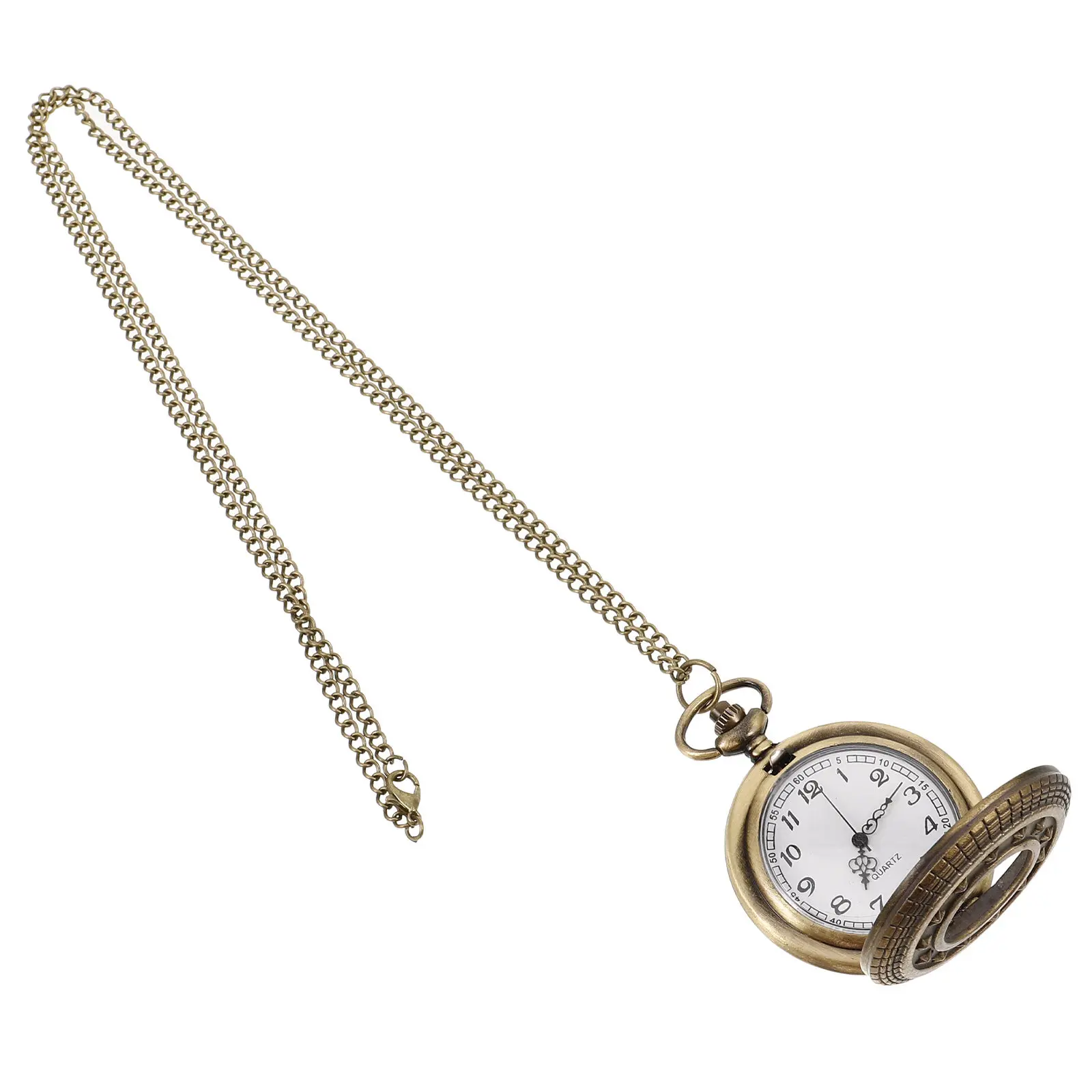 Винтажные карманные часы с откидной крышкой, кварцевый механизм, ретро-цепочка, компактные портативные часы для мужчин и женщин, декоративный аксессуар
Винтажные карманные часы с откидной крышкой, кварцевый механизм, ретро-цепочка, компактные портативные часы для мужчин и женщин, декоративный аксессуар