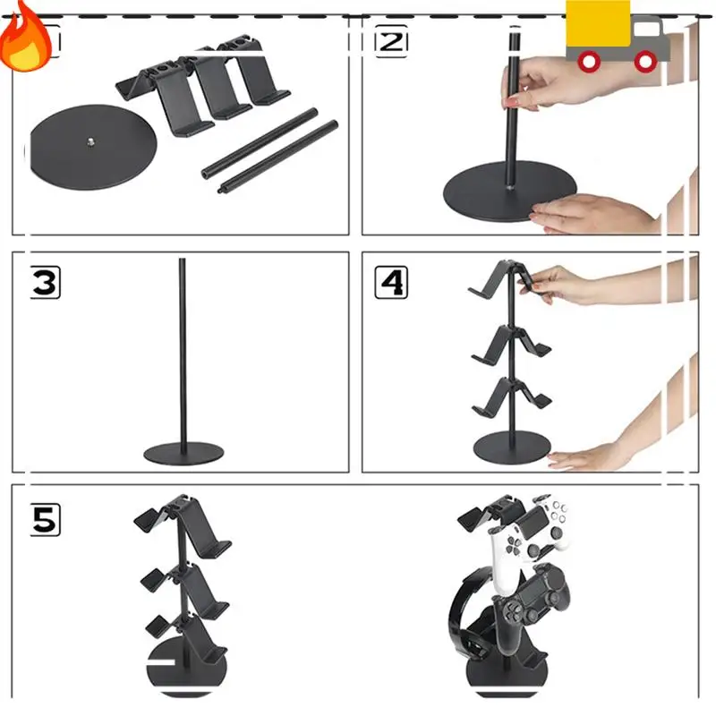 Discount-Universal Game Controller Stand Game Accessories Storage Rack Suitable For PS4 PS5 Game Handle Display Stand
Discount-Universal Game Controller Stand Game Accessories Storage Rack Suitable For PS4 PS5 Game Handle Display Stand