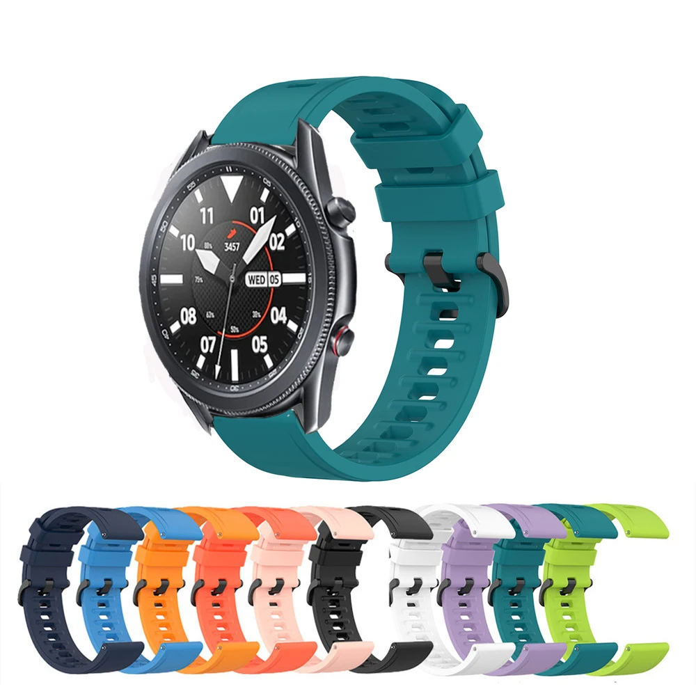 22mm 20mm Silicone Wrist Bracelet For Samsung Galaxy Watch 3 41mm 45mm Strap Sport Watchband For Huawei GT 3 42mm 46mm Ремешок
22mm 20mm Silicone Wrist Bracelet For Samsung Galaxy Watch 3 41mm 45mm Strap Sport Watchband For Huawei GT 3 42mm 46mm Ремешок