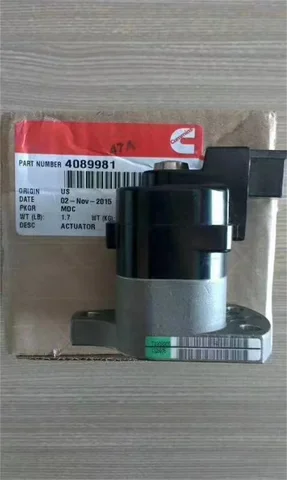 Mining generator set truck QSX15 ISX15 Cummins engine fuel pump actuator 4089980 4089981 4902904 4902905 4089426 4089540