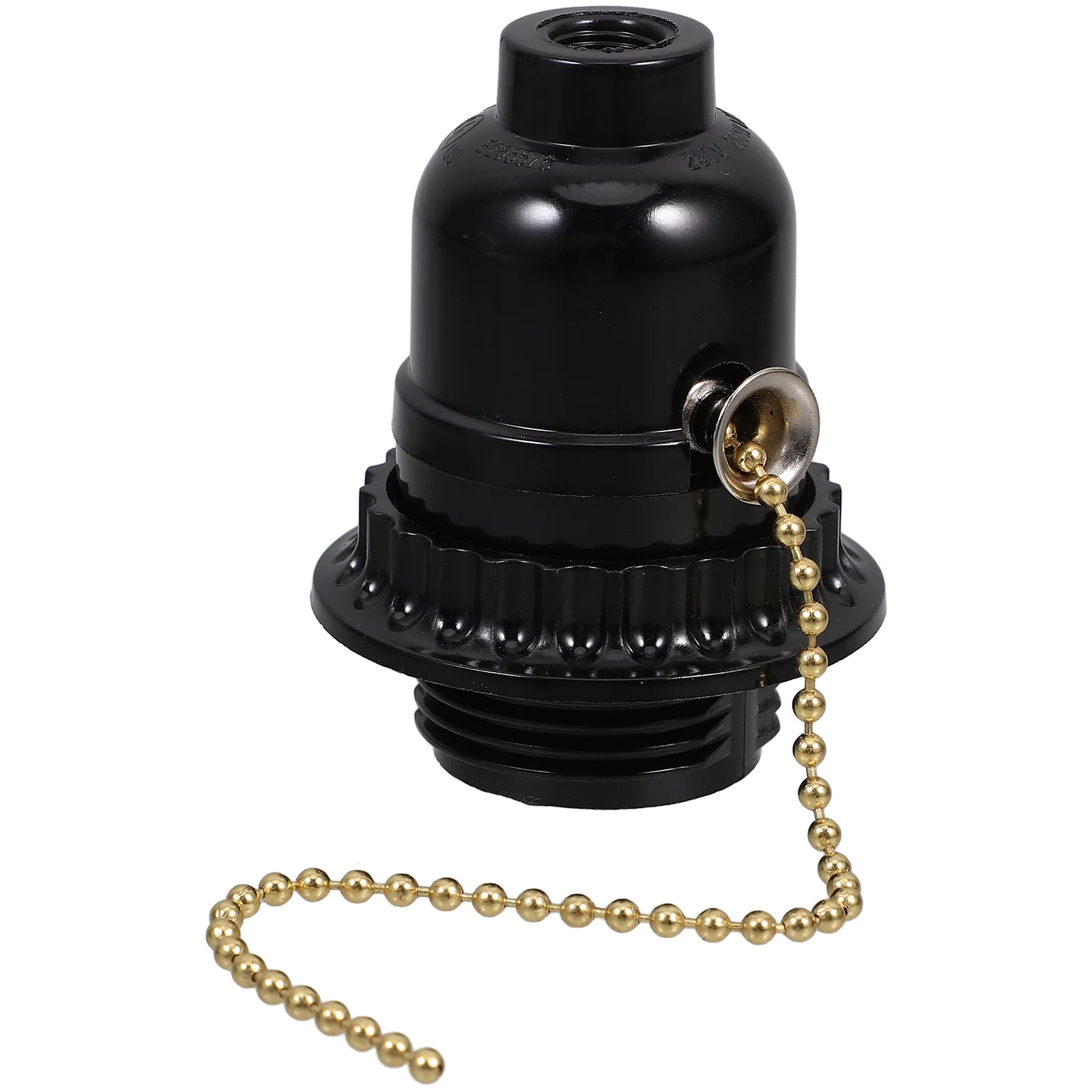 Bakelite Pull Switch Lamp Holder Lampholder with Chain Socket Replacement Ceiling Light Fluorescence Base Abs Fixture Work
Bakelite Pull Switch Lamp Holder Lampholder with Chain Socket Replacement Ceiling Light Fluorescence Base Abs Fixture Work