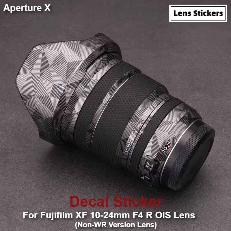 For Fuji Fujifilm XF 10-24mm F4 R OIS Decal Skin Vinyl Wrap Film Camera Lens Body Protective Sticker XF10-24 XF10-24mm 10-24 F/4
For Fuji Fujifilm XF 10-24mm F4 R OIS Decal Skin Vinyl Wrap Film Camera Lens Body Protective Sticker XF10-24 XF10-24mm 10-24 F/4