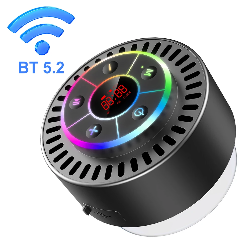 Mini Speaker Bluetooth-Compatible Colorful RGB Light/LED Display IPX7 Waterproof Built-in Mic for Bathroom Party Travel Outdoor
Mini Speaker Bluetooth-Compatible Colorful RGB Light/LED Display IPX7 Waterproof Built-in Mic for Bathroom Party Travel Outdoor