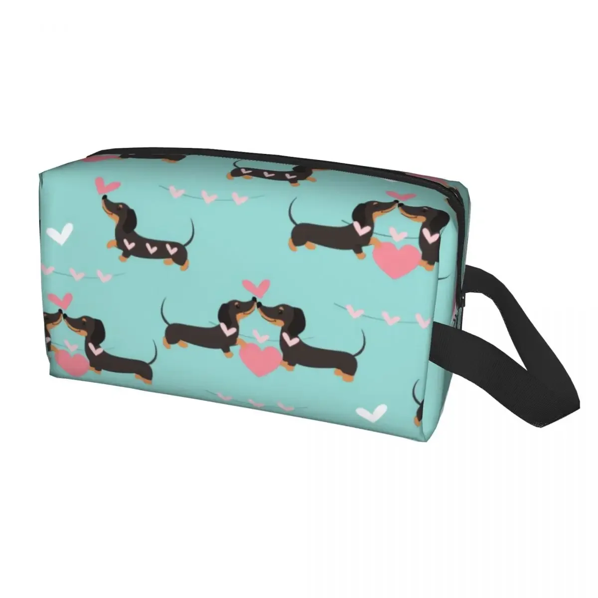 Sausage Dog Makeup Bag for Women Travel Cosmetic Organizer Kawaii Dachshund Storage Toiletry Bags
Sausage Dog Makeup Bag for Women Travel Cosmetic Organizer Kawaii Dachshund Storage Toiletry Bags