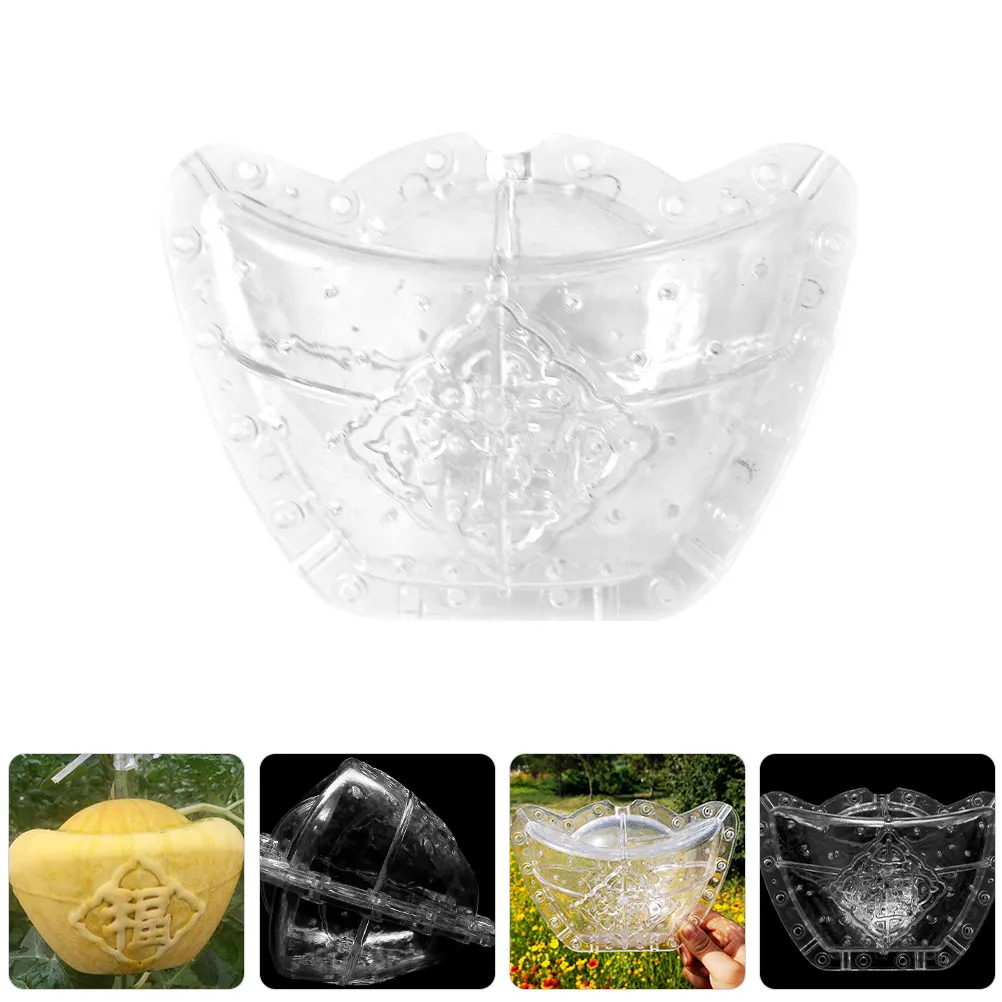 Fruit Growing Mold Transparent Shaping Mold for Melon Ginseng Fruit Gourd Vegetable DIY Gardening Multi Function Reusable Wear
Fruit Growing Mold Transparent Shaping Mold for Melon Ginseng Fruit Gourd Vegetable DIY Gardening Multi Function Reusable Wear