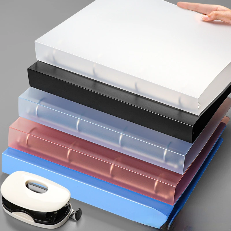 2023 NEW A4 4-hole D-type clip clip Blue PP folder perforated transparent binder folder a4 folder
2023 NEW A4 4-hole D-type clip clip Blue PP folder perforated transparent binder folder a4 folder