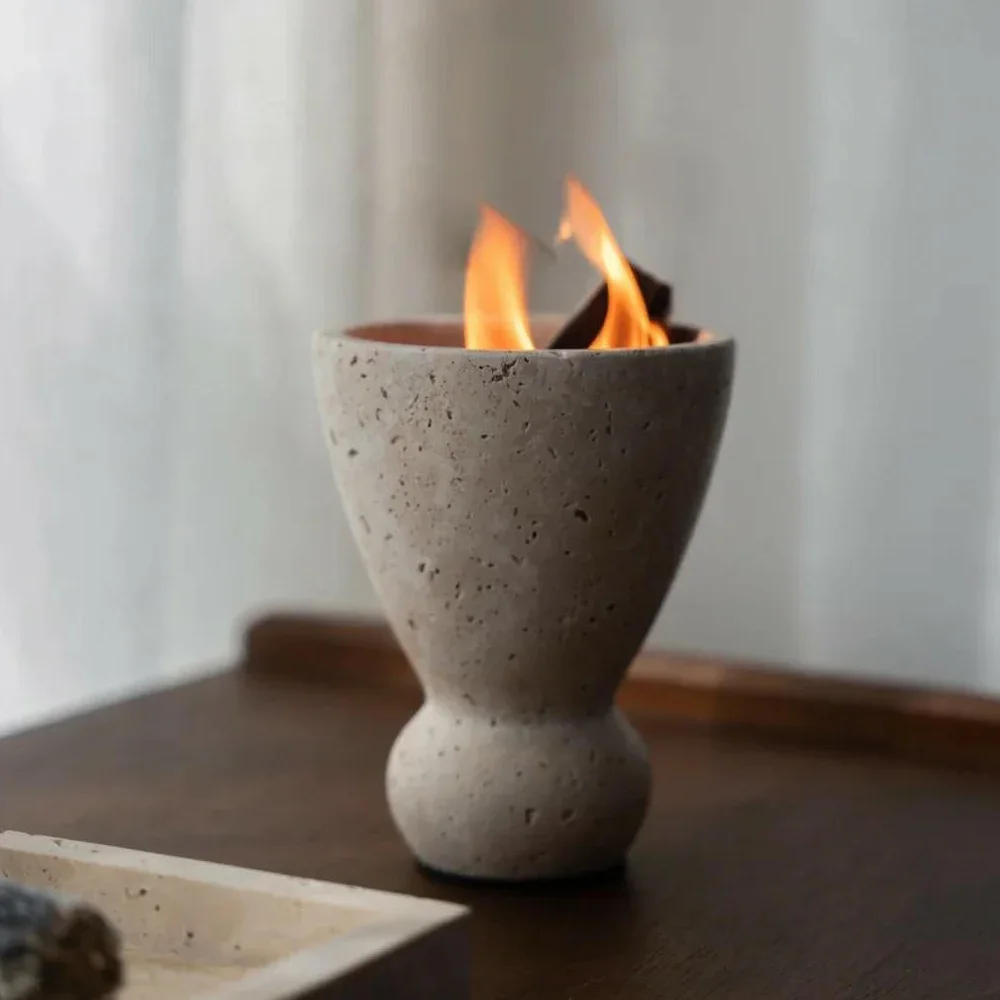Vintage Travertine Mubkhar Wood Incense Holder Decorative Palo Santo Burner
Vintage Travertine Mubkhar Wood Incense Holder Decorative Palo Santo Burner
