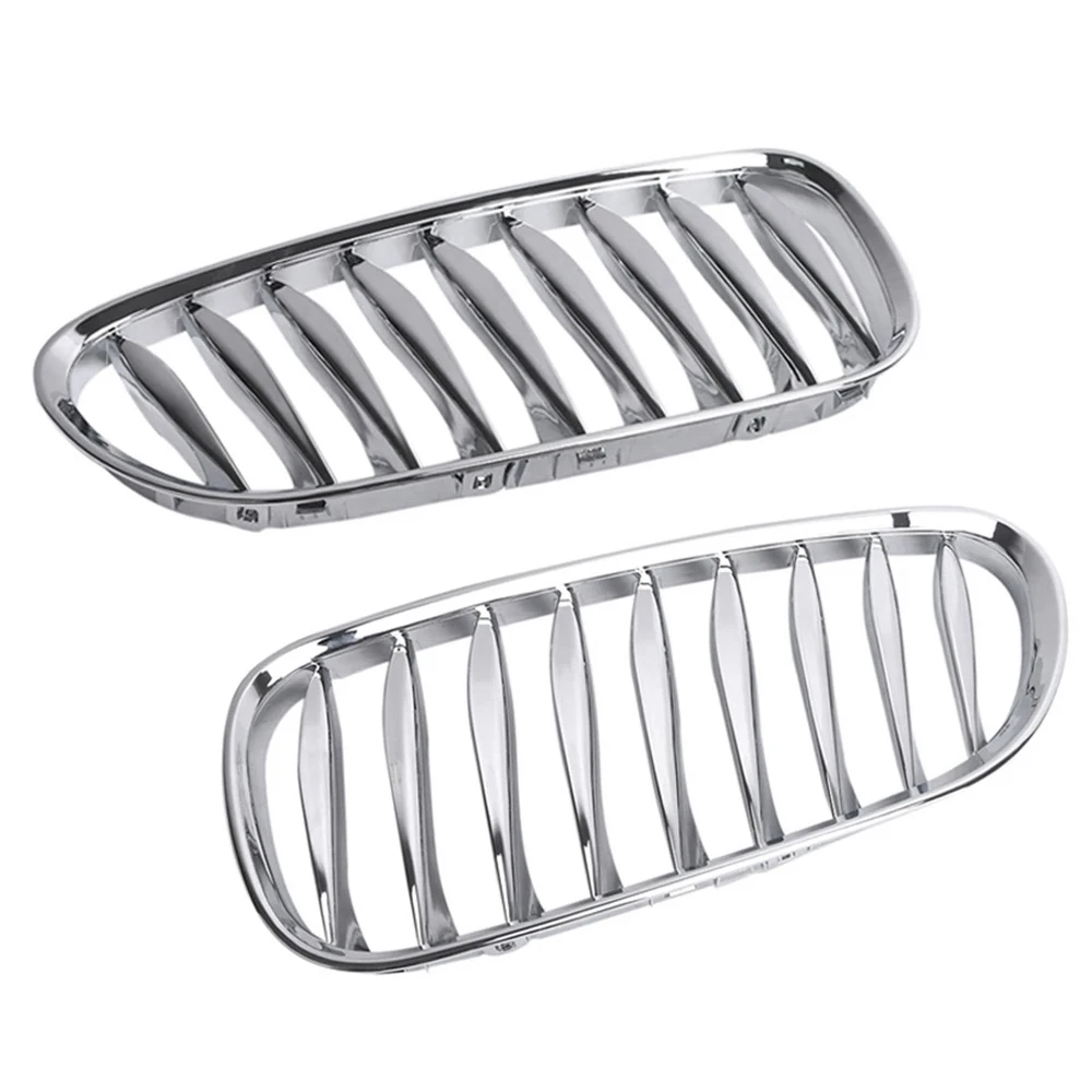 Front Fence Grill Grille ABS Chrome For-BMW Z4 E85 E86 2003-2009 51117117757 51117117758 
Front Fence Grill Grille ABS Chrome For-BMW Z4 E85 E86 2003-2009 51117117757 51117117758