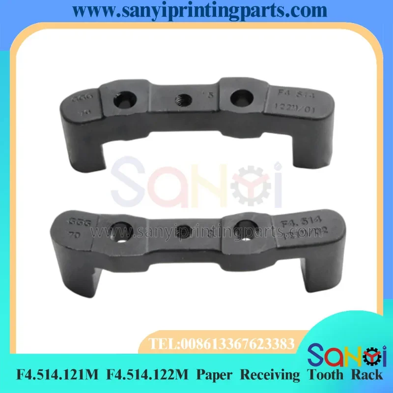 1 Set Best Quality F4.514.121M F4.514.122M Paper Receiving Tooth Rack For Heidelberg CX102 XL105 Printing Machine
1 Set Best Quality F4.514.121M F4.514.122M Paper Receiving Tooth Rack For Heidelberg CX102 XL105 Printing Machine