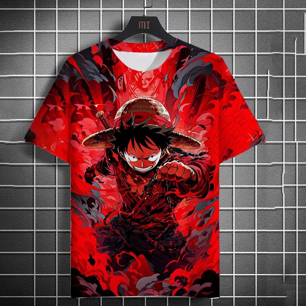 Summer 2026 One Piece Monchi D. Luffy "Flame Haki" Themed 3D Printed Breathable Quick-drying T-shirt for Men and Women
Summer 2026 One Piece Monchi D. Luffy "Flame Haki" Themed 3D Printed Breathable Quick-drying T-shirt for Men and Women