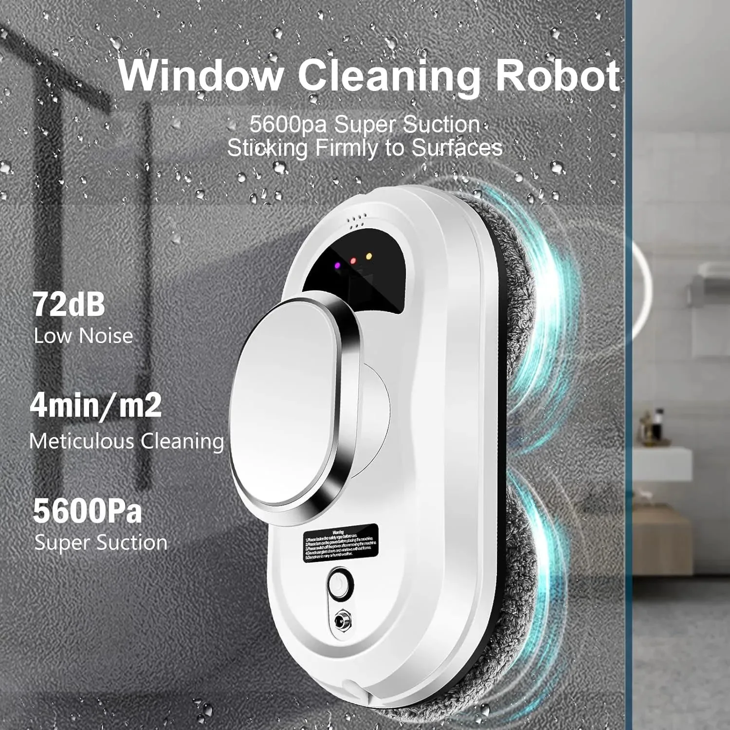 BLP Intelligent Window Cleaning Robot Vacuum Cleaner Robot Window Cleaner Electric Glass Cleaner Robot Remote Control for Home
BLP Intelligent Window Cleaning Robot Vacuum Cleaner Robot Window Cleaner Electric Glass Cleaner Robot Remote Control for Home