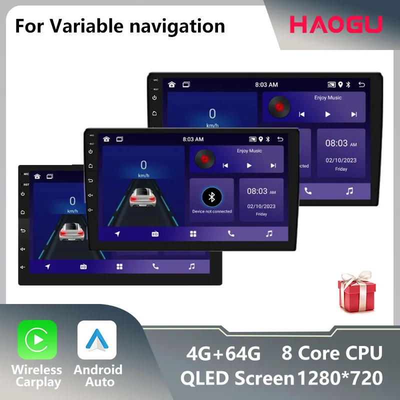 HAOGU Android автомобильная навигация, автомобильное стерео автоматическое радио, Wi-Fi DSP CarPlay подходит для Renault Toyota Nissan и других моделей
HAOGU Android автомобильная навигация, автомобильное стерео автоматическое радио, Wi-Fi DSP CarPlay подходит для Renault Toyota Nissan и других моделей