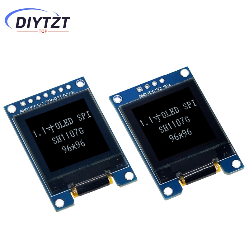 DIYTZT 1,1-дюймовый OLED-дисплей 96×96 Интерфейс ЖК-модуля SPI SH1107 4-контактный/7-контактный ЖК-дисплей 1,1-дюймовый модуль OLED с вертикальным экраном для Arduino
DIYTZT 1,1-дюймовый OLED-дисплей 96×96 Интерфейс ЖК-модуля SPI SH1107 4-контактный/7-контактный ЖК-дисплей 1,1-дюймовый модуль OLED с вертикальным экраном для Arduino