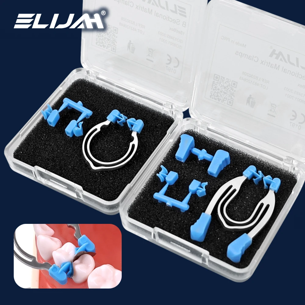 ELIJAH Dental Forming Sheet Clip Dentist Matrix Sectional Contoured Metal Spring Clip Rings Matrix Ring Dentistry Lab Instrument
ELIJAH Dental Forming Sheet Clip Dentist Matrix Sectional Contoured Metal Spring Clip Rings Matrix Ring Dentistry Lab Instrument