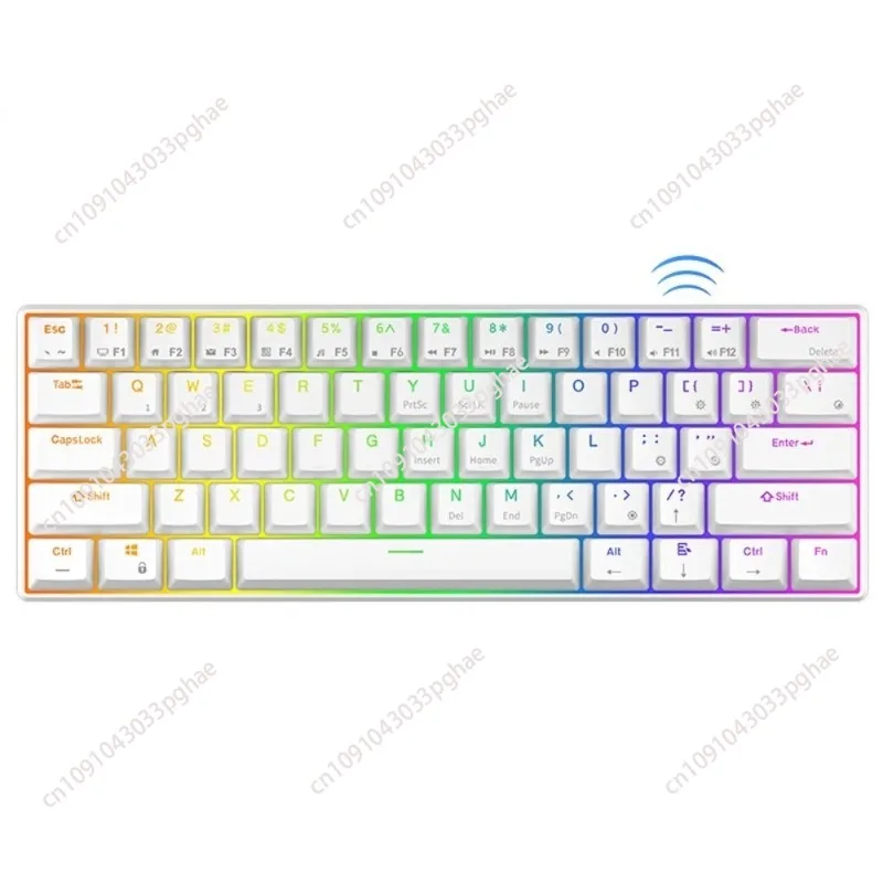 RK61 Bluetooth Wireless Triple Mode 60% Wireless RGB 3-Mode 61 Keys Gaming Hot-Swap Mechanical Keyboard
RK61 Bluetooth Wireless Triple Mode 60% Wireless RGB 3-Mode 61 Keys Gaming Hot-Swap Mechanical Keyboard