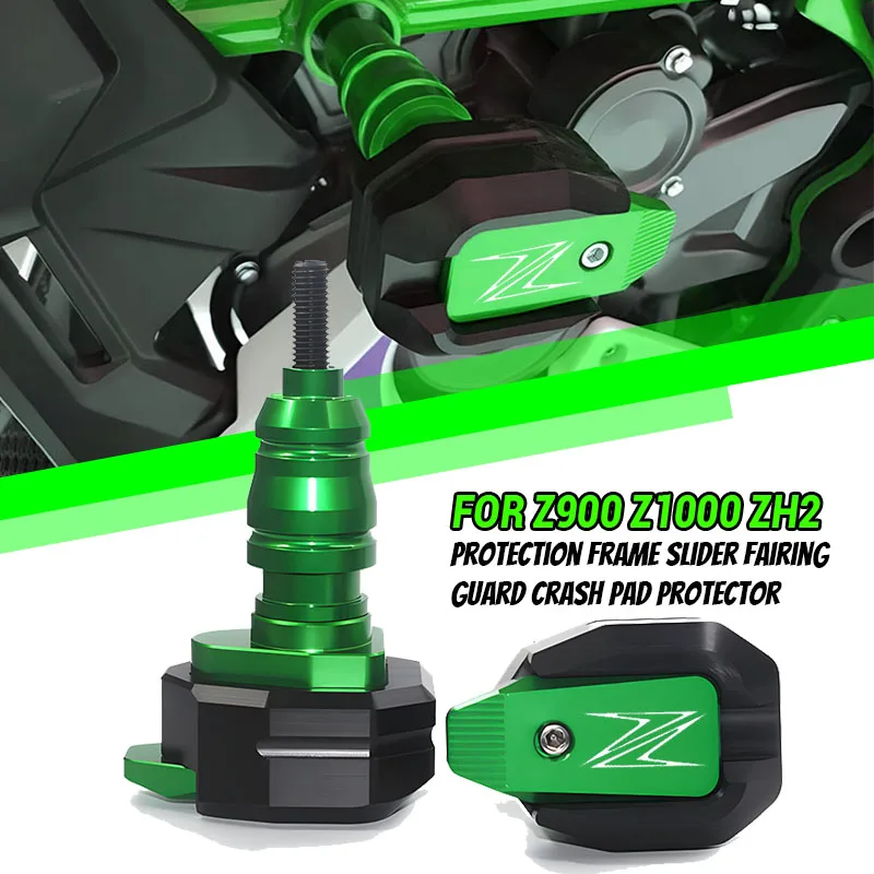 For Z900 Z1000 Z1100 ZX-6R ER-6N ZH2 Motorcycle CNC Falling Protection Frame Slider Fairing Guard Anti Crash Pad Protector
For Z900 Z1000 Z1100 ZX-6R ER-6N ZH2 Motorcycle CNC Falling Protection Frame Slider Fairing Guard Anti Crash Pad Protector