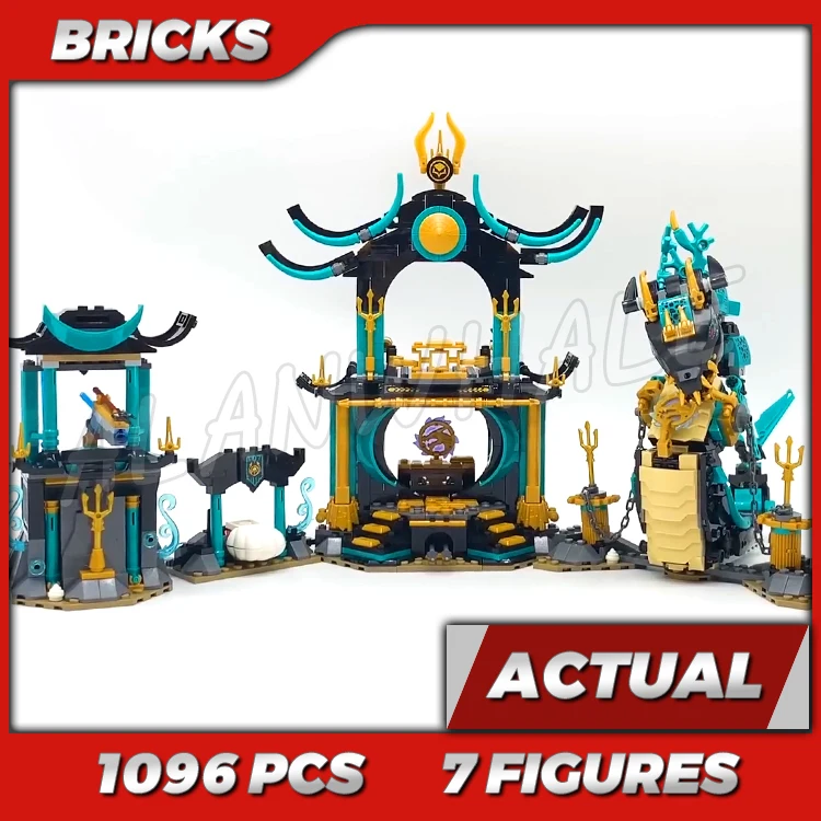 1096pcs Shinobi Seabound Temple of the Endless Sea Laboratory Submarine Serpent 60085 Building Kits toys Compatible With Bricks
1096pcs Shinobi Seabound Temple of the Endless Sea Laboratory Submarine Serpent 60085 Building Kits toys Compatible With Bricks