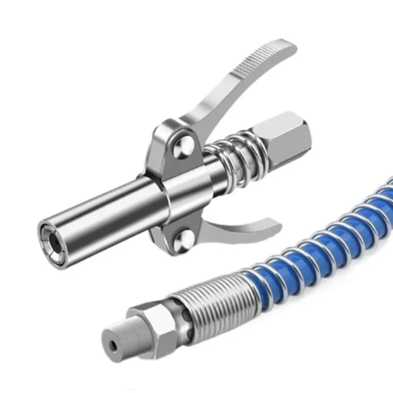 ABKO-Grease Gun Nozzle With Flexible Hose And Three Grease Fittings - Stainless Steel,30Mm Length, Ideal For Automotive And I
ABKO-Grease Gun Nozzle With Flexible Hose And Three Grease Fittings - Stainless Steel,30Mm Length, Ideal For Automotive And I