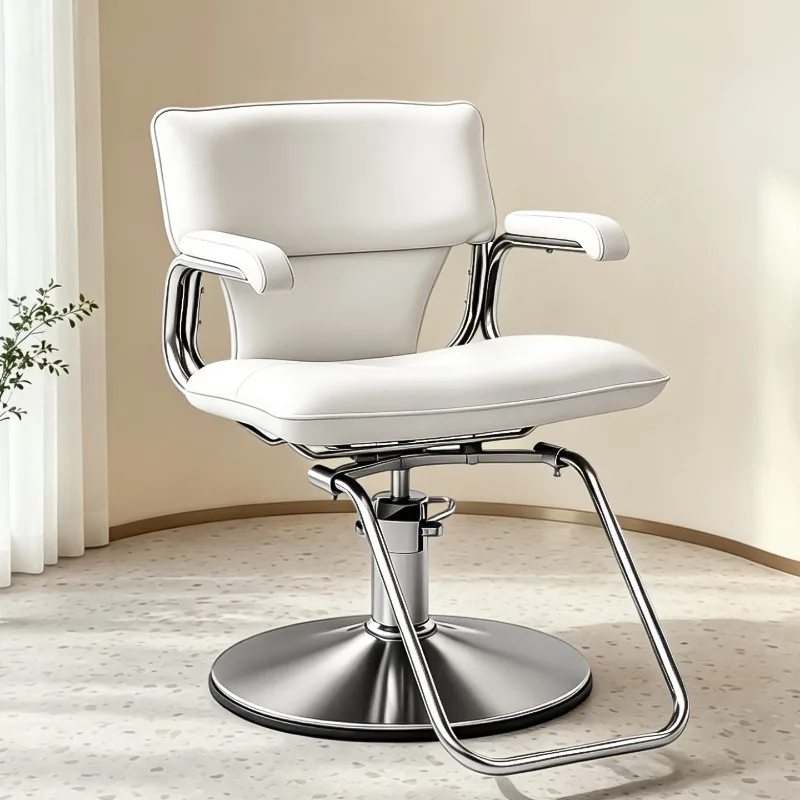 Modern Reclining Swivel Barber Chairs Nordic Styling Barber Chairs Pedicure Manicure Cadeira Ergonomica Commercial Furniture
Modern Reclining Swivel Barber Chairs Nordic Styling Barber Chairs Pedicure Manicure Cadeira Ergonomica Commercial Furniture