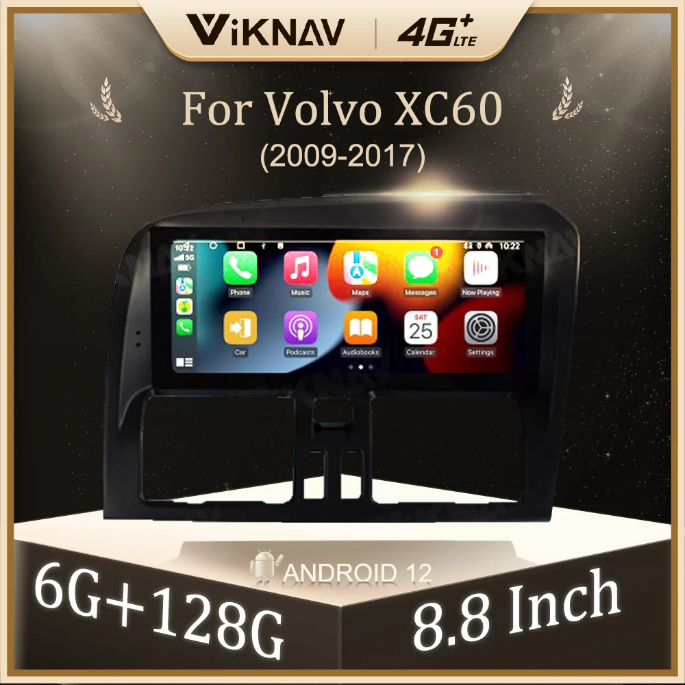 8.8 Inch Touch Screen Android 12 Car Stereo Radio For Volvo XC60 2009-2017 Multimedia Player GPS Navigation Carplay Head Unit
8.8 Inch Touch Screen Android 12 Car Stereo Radio For Volvo XC60 2009-2017 Multimedia Player GPS Navigation Carplay Head Unit