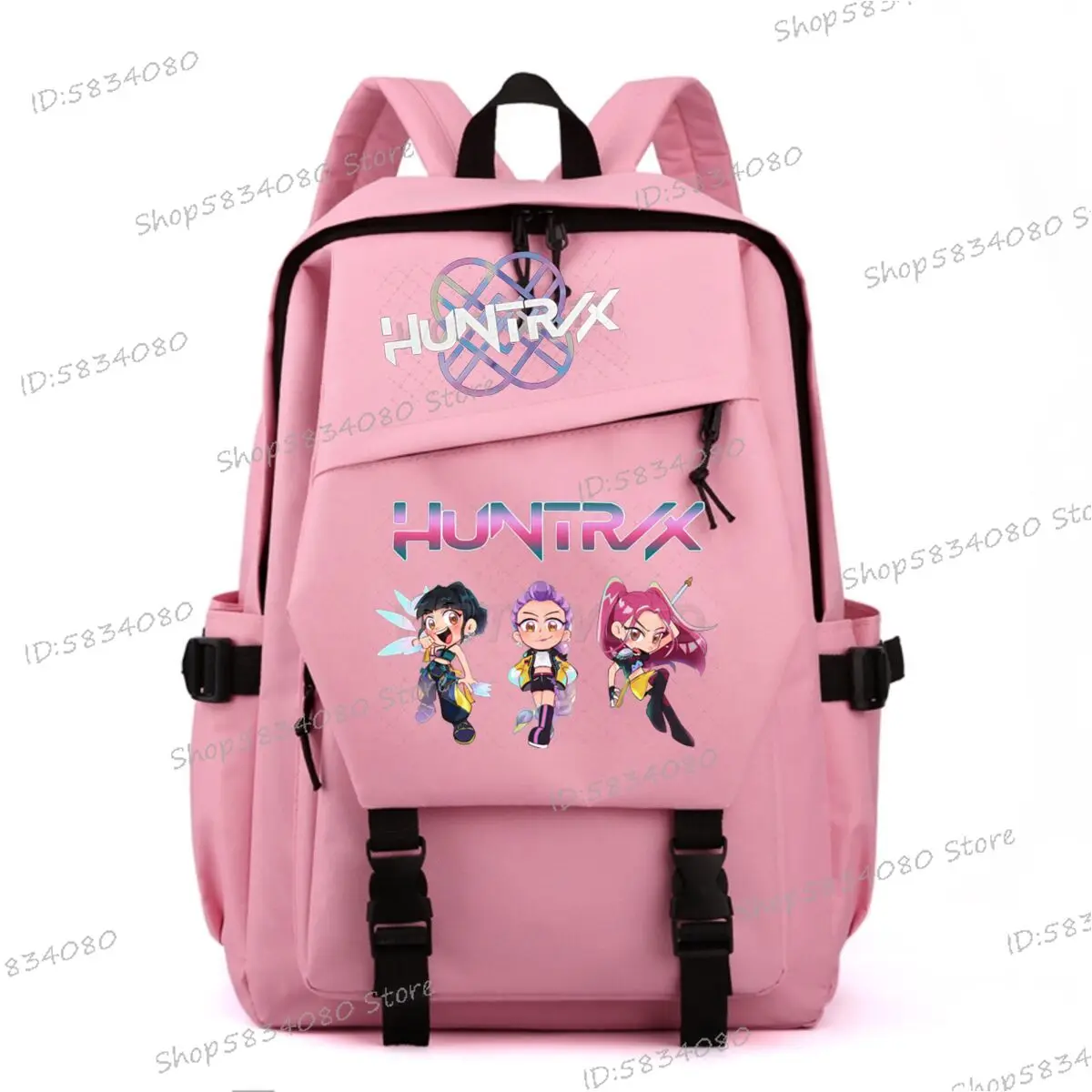 KPop Demon Hunters Huntrix Backpack Women Men 2025 Movie Fashion Travel Backpacks Teenager Girls Boys Outdoor Casual School Bag 
KPop Demon Hunters Huntrix Backpack Women Men 2025 Movie Fashion Travel Backpacks Teenager Girls Boys Outdoor Casual School Bag