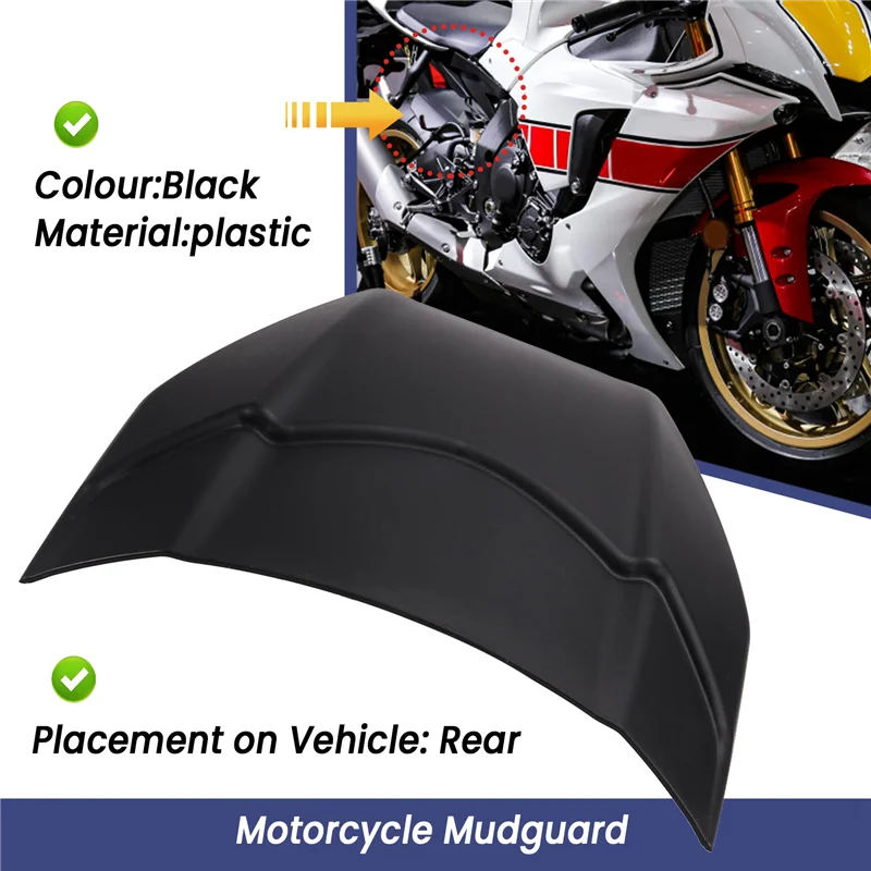Motorcycle Accessories Rear Fender Rear Mudguard Extender For YZF-R1 R 1 YZF R1 2015- 2024 2023 2022 2021
Motorcycle Accessories Rear Fender Rear Mudguard Extender For YZF-R1 R 1 YZF R1 2015- 2024 2023 2022 2021