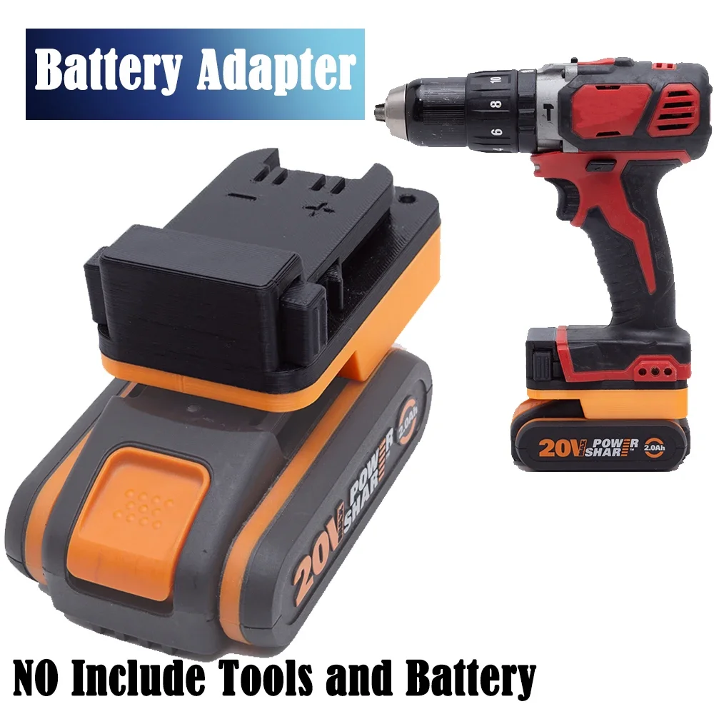Battery Converter Adapter For Worx 4PIN 18V Lithium Battery to for Milwaukee 18V Cordless Drill Tool Accessories (Only Adapter)
Battery Converter Adapter For Worx 4PIN 18V Lithium Battery to for Milwaukee 18V Cordless Drill Tool Accessories (Only Adapter)