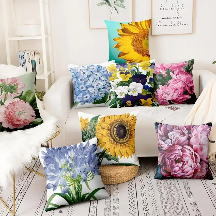 Floral Pillowcase Floral Plant Print Cushion Decorative Pillowcase Home Decor Sofa Pillowcase
Floral Pillowcase Floral Plant Print Cushion Decorative Pillowcase Home Decor Sofa Pillowcase