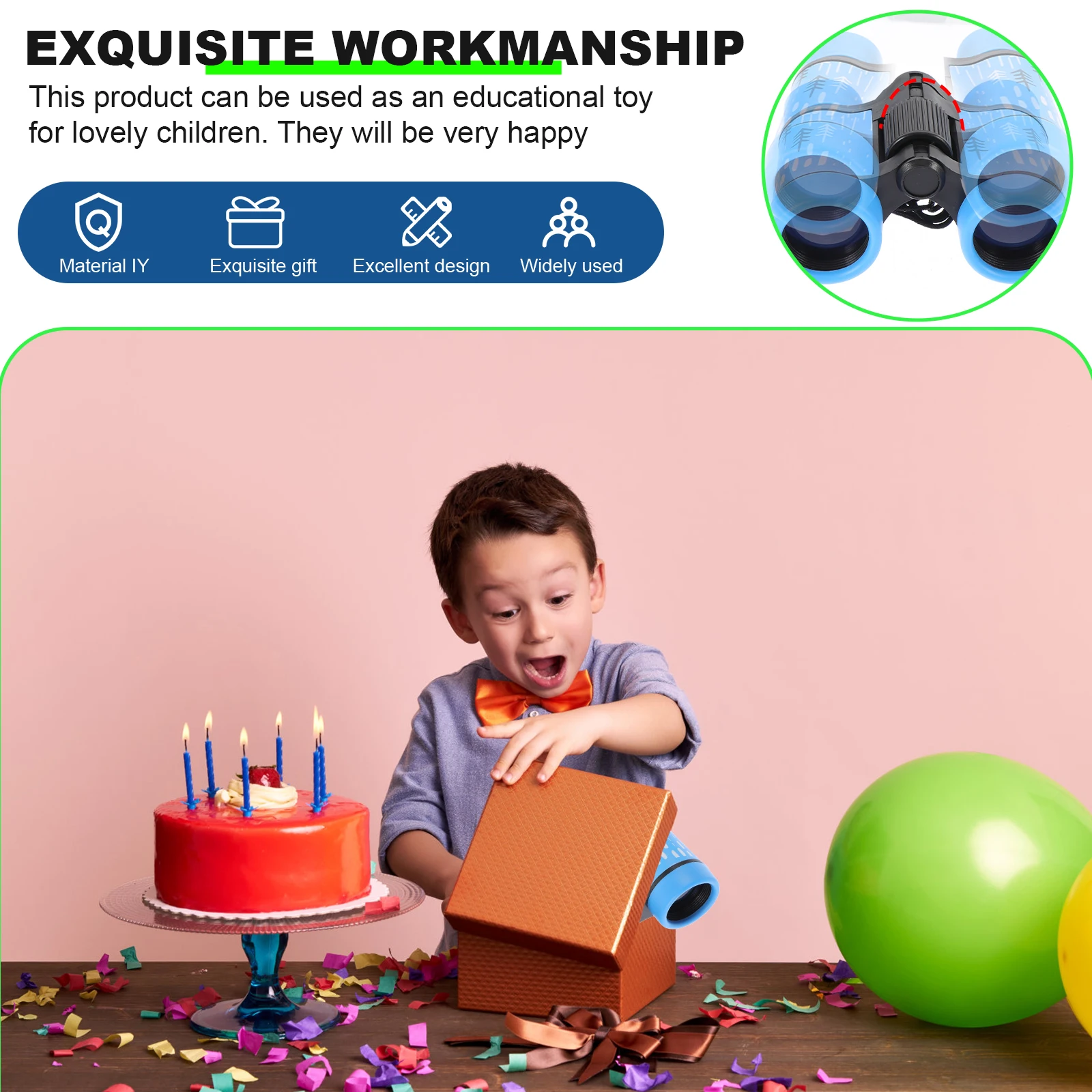 Children's Telescope for Elementary School Students Lightweight Mini Nature Plaything Fun Science
Children's Telescope for Elementary School Students Lightweight Mini Nature Plaything Fun Science