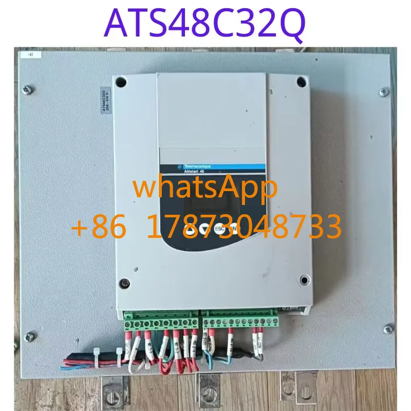 The second-hand soft starter ATS48C32Q 90kw/160kw function has been tested and is intact
The second-hand soft starter ATS48C32Q 90kw/160kw function has been tested and is intact